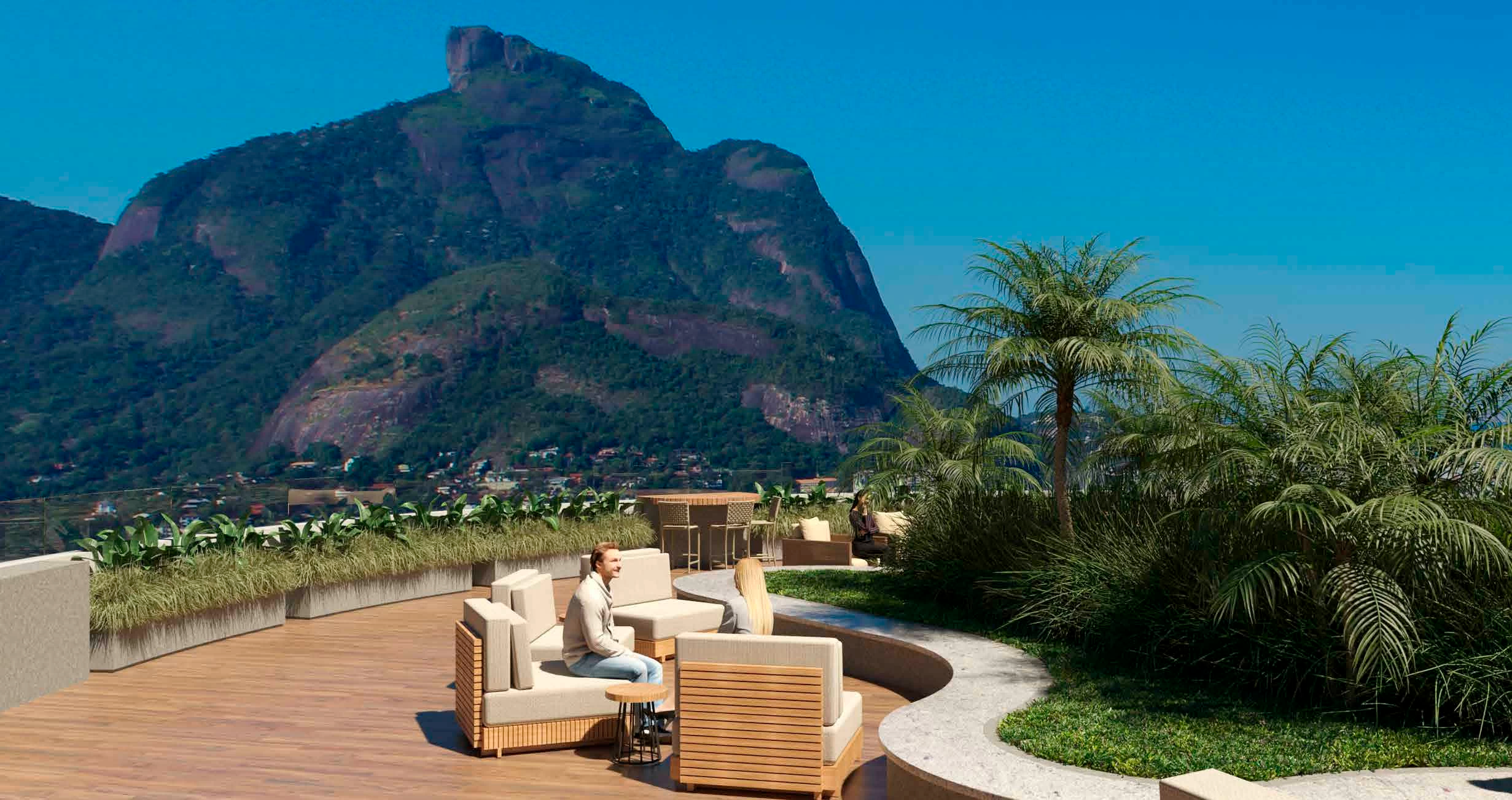 imagem projeto Niemeyer 360° Residences